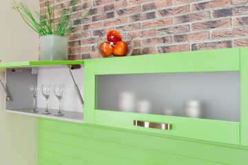 How to decorate my kitchen cabinet?