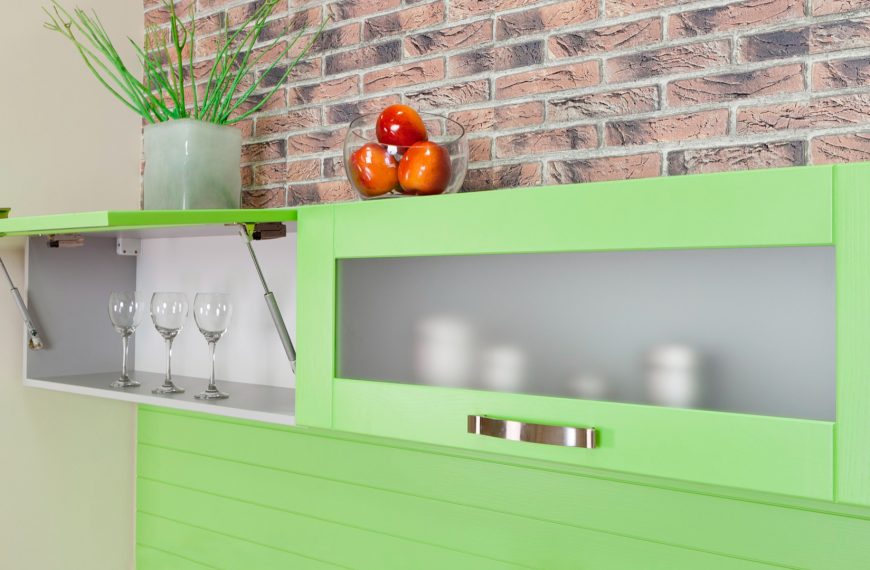 How to decorate my kitchen cabinet?