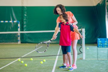 The Best Way to Learn Playing Tennis.